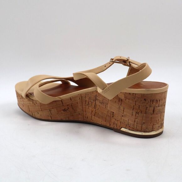 🔥Franco Sarto Pelma Cork Platform Wedge Sandals, 9US/40EU MSRP$120 SHIPS TODAY - Picture 4 of 9